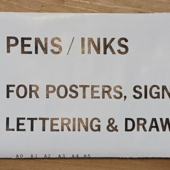 Speedball Artists Pen Set No 5 Vintage Calligraphy Drawing New Open Box - Picture 4 of 4